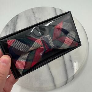 NWT Plaid Bow tie